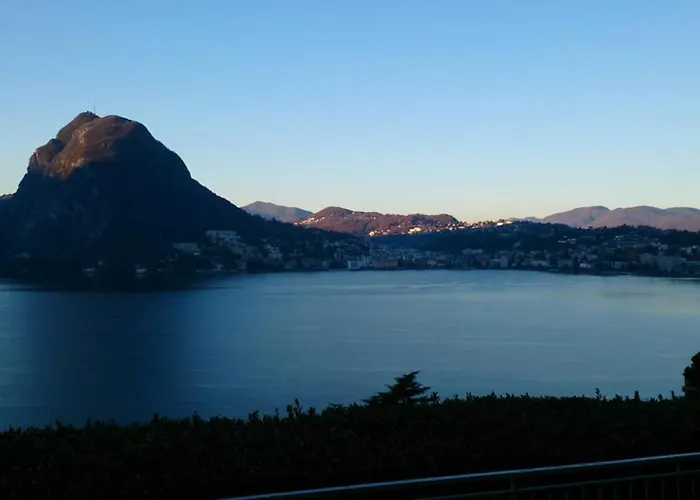 Flat With Amazing View Over The Gulf Of Lugano