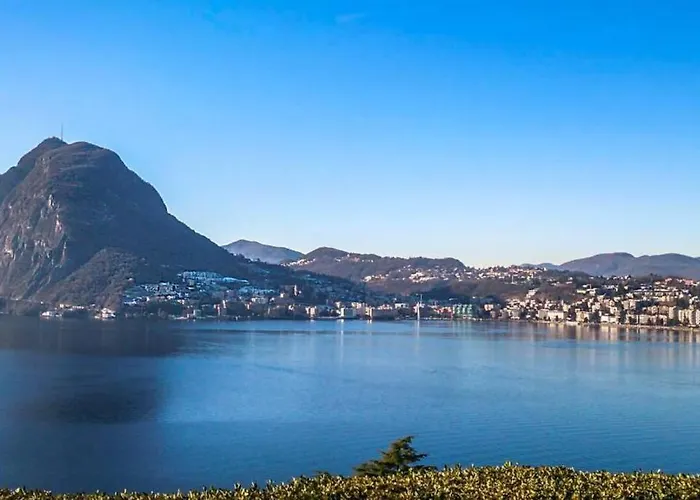 Flat With Amazing View Over The Gulf Of Lugano